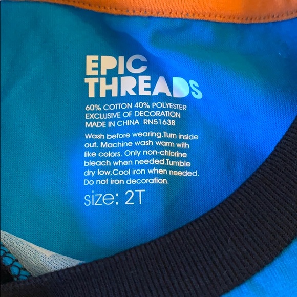 Epic threads tee 2T - Picture 2 of 5